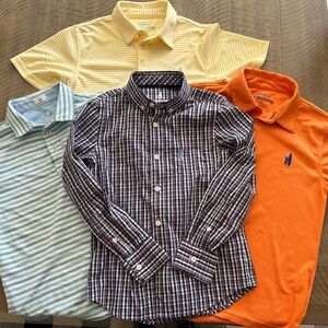 Boys size 8 Johnnie-O lot of 4 shirts